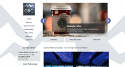 Desktop Screenshot of gordonretail.com